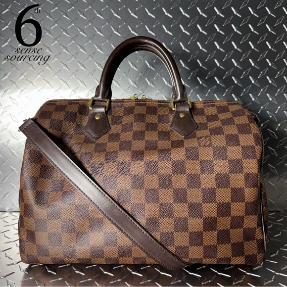 Louis Vuitton Handbags - Louis Vuitton Speedy Bandouliere 30 in Damier Ebene